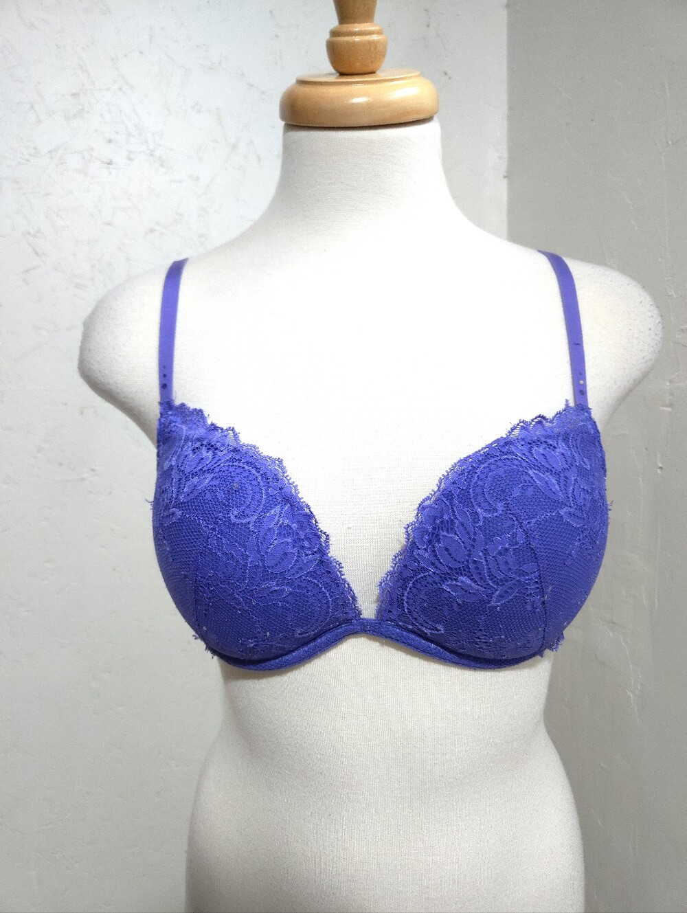 La SENZA Royal Purple Lace Push-Up Bra